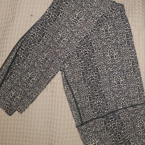 The "Let's Move" High Waist Varley legging 25", brushed leopard